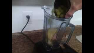 How to make Grapefruit Juice in the Vitamix.