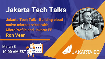 Jakarta Tech Talk - Building cloud native microservices with MicroProfile and Jakarta EE