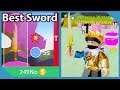 I Got The Best Sword In Roblox Unboxing Simulator And Broke The Game...