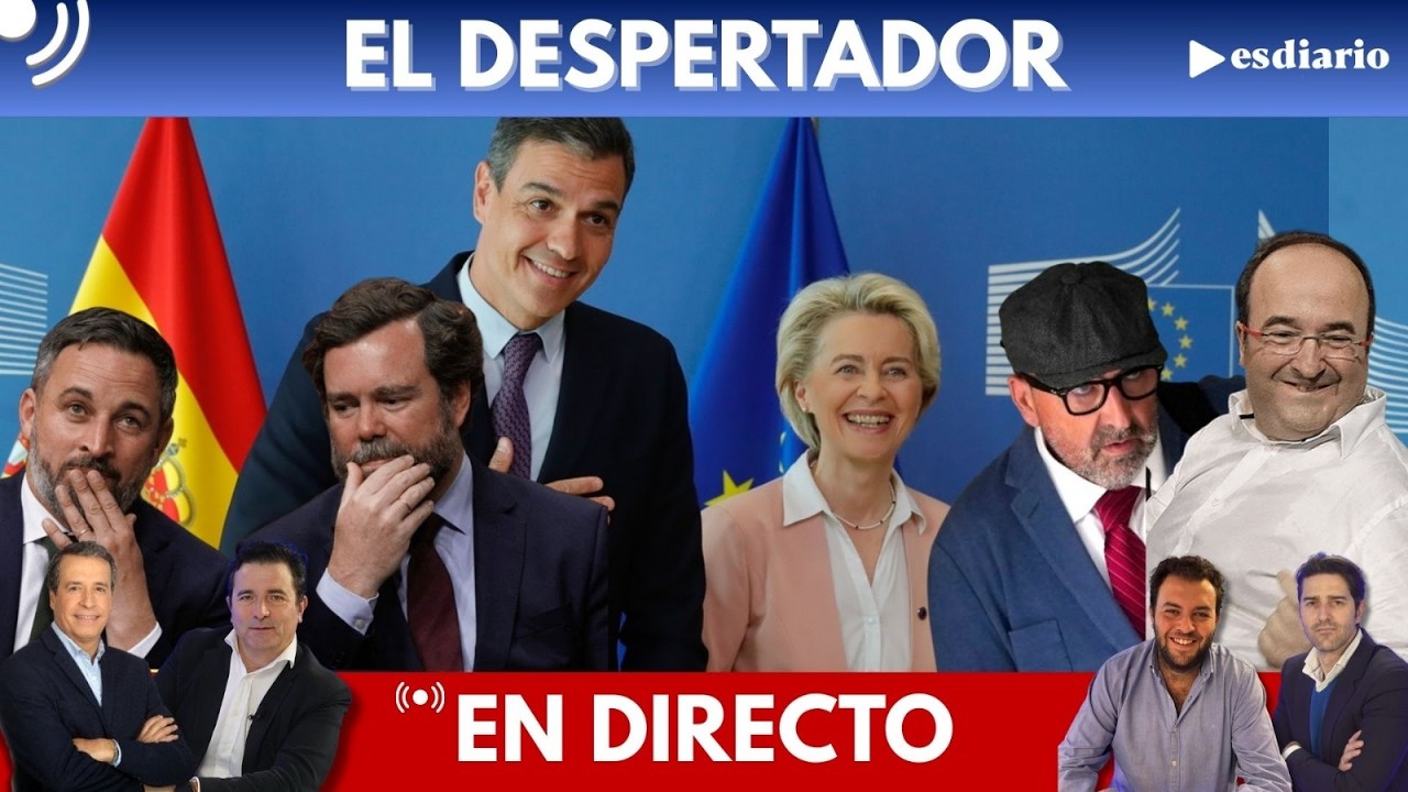 🔴 DIRECTO | Sánchez apestado en la UE y en casa más escándalos: el marido de Iceta enchufado