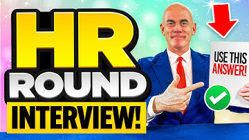 HR ROUND INTERVIEW TIPS, QUESTIONS & ANSWERS! (How to PREPARE for a HUMAN RESOURCES Job Interview!)
