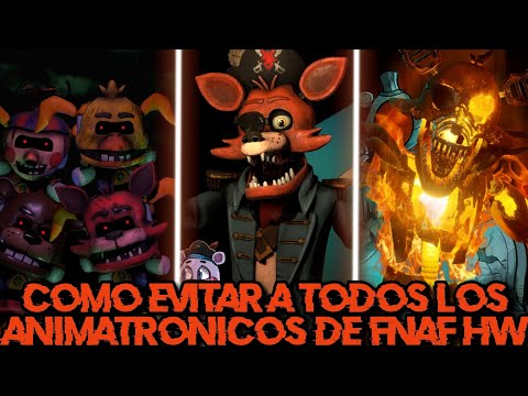 How to Avoid All Animatronics in FNaF HW (DLC) 1/3 | Halloween Special