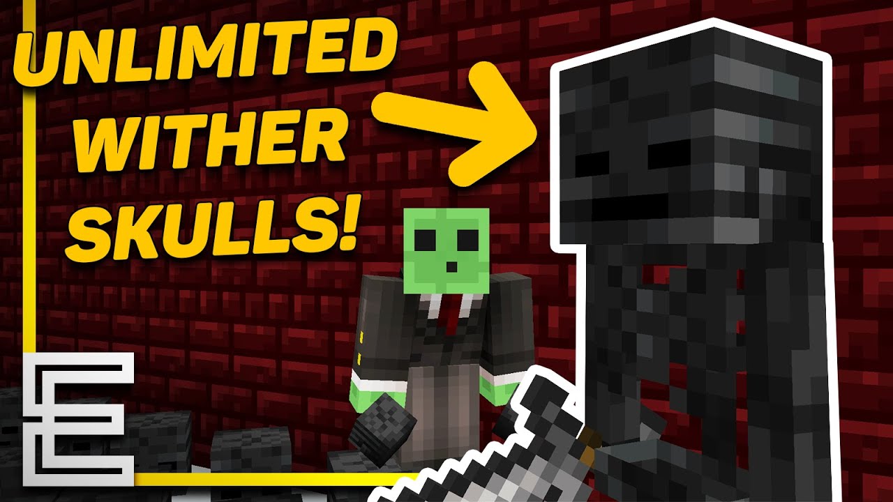 Easy Automatic Wither Skeleton Farm (Mindful SMP S3) Ep 12