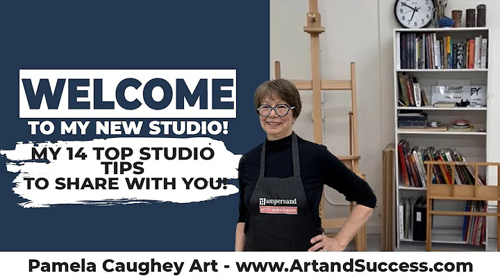 152 - Pamela Caughey - WELCOME to my NEW Studio! M...