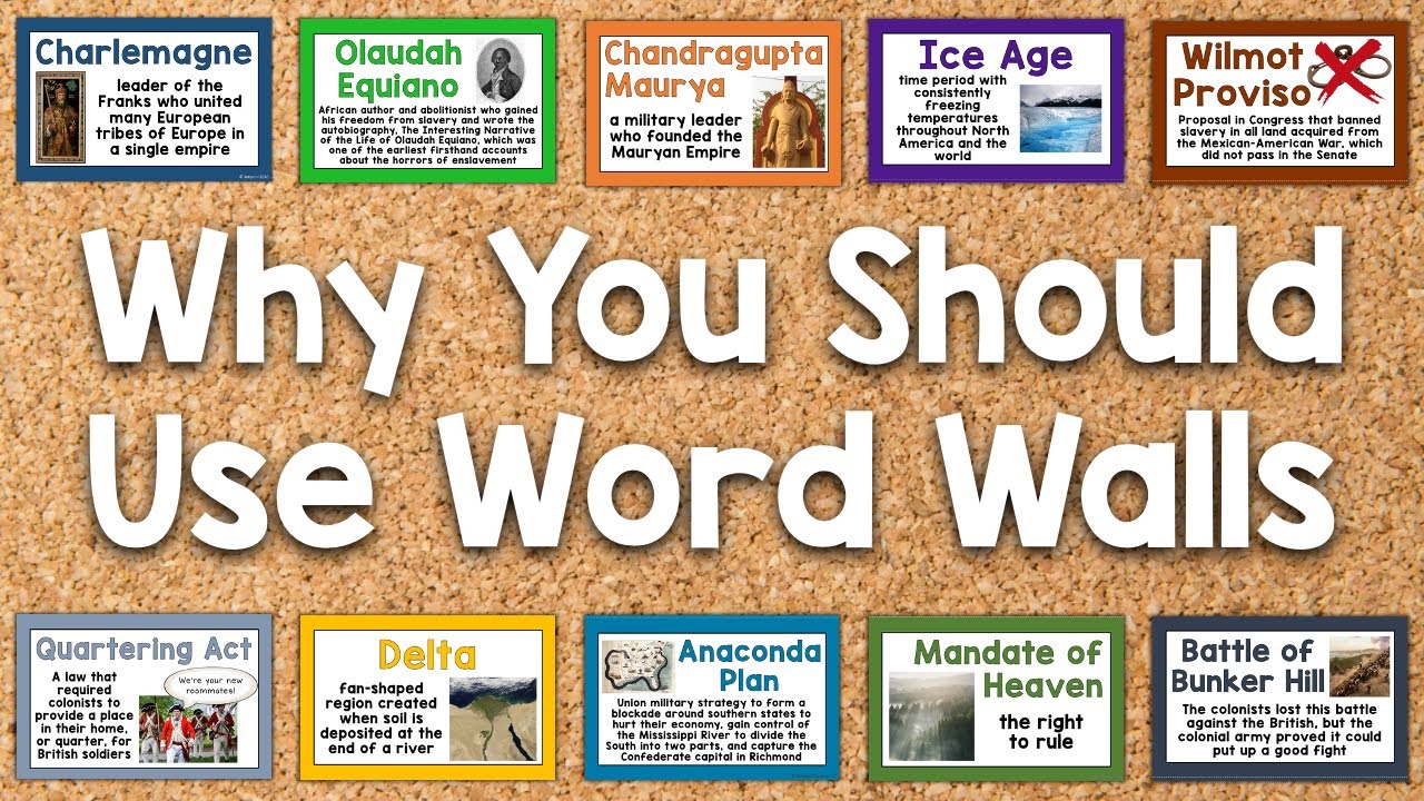 How to Use a Word Wall in 2019/Top Tips How to Use a Word Wall for