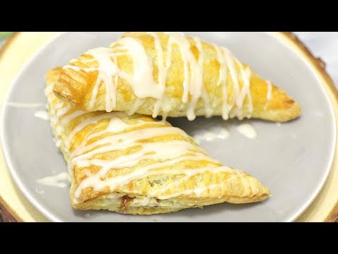 How to Make Apple Turnovers with Vanilla Glaze