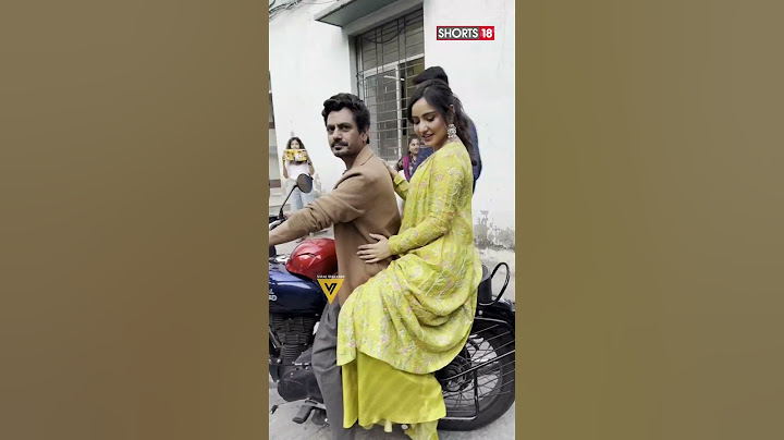 Nawazuddin Siddiqui Takes Neha Sharma On A Bike Ride, WATCH | #Shorts | Viral Video | News18