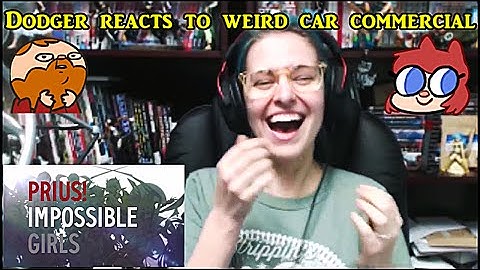 Dodger and Jesse office shenanigans : Dodger reacts to weird japanese car commercial