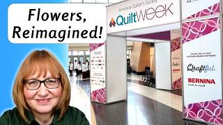 Don't Miss These Breathtaking Floral Quilts! | AQS Grand Rapids Tour