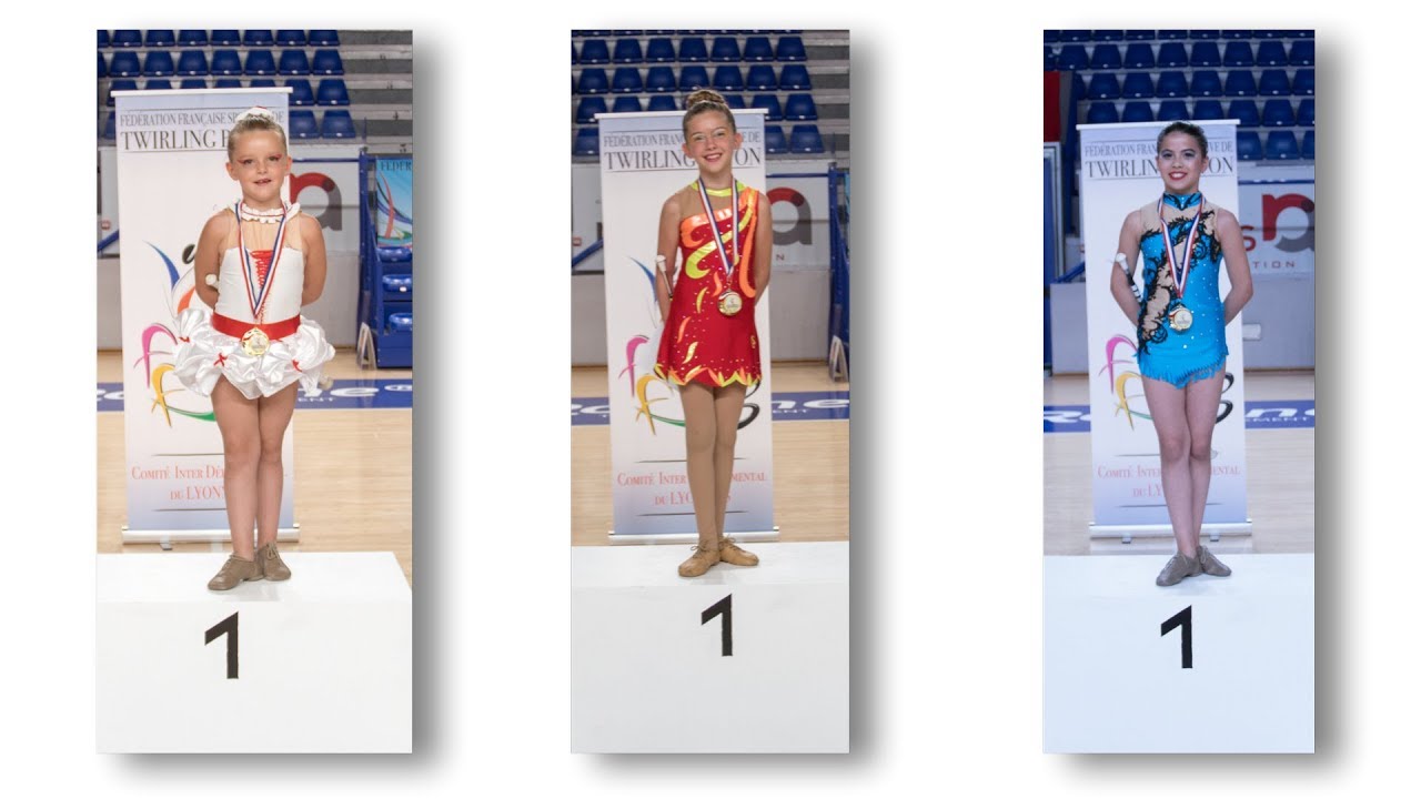 Twirling Bâton Champions de France N3 2017 Série solo 1