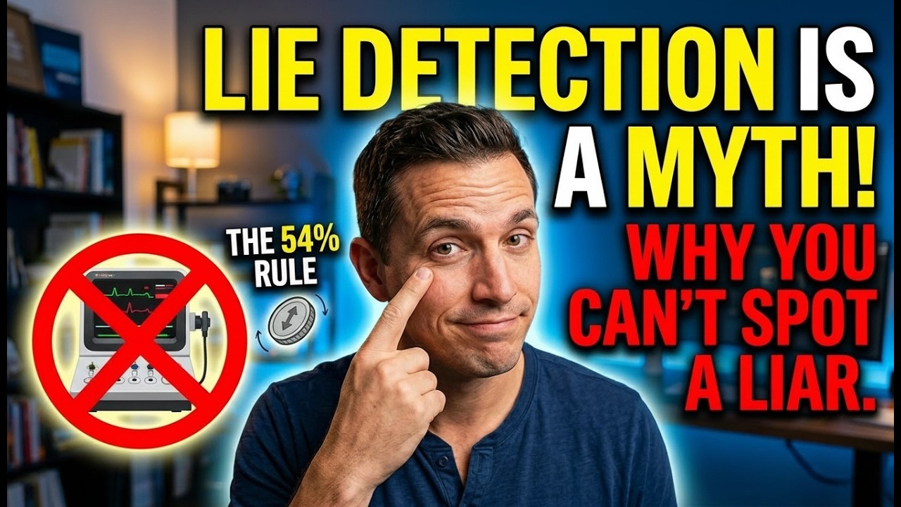 The Lie Detection Myth: Why You Can't Spot a Liar - YouTube