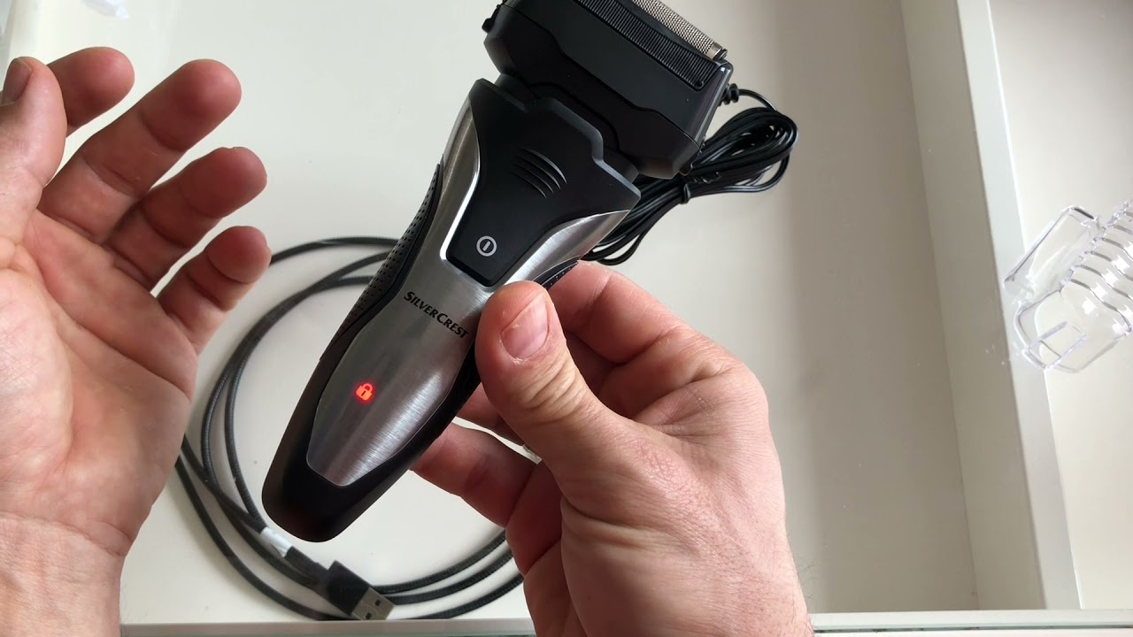 SILVER and Einfache mit Körperpflege LIDL test Deutschland, - YouTube Rasur, Rasierer CREST unboxing Batterie