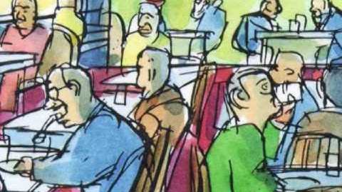 Carbon Copy Building - "Early Birds"