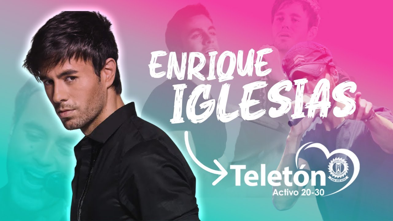 Enrique Iglesias en Costa Rica cantó en vivo para la Teletón de 1998 🇨🇷🎶😍