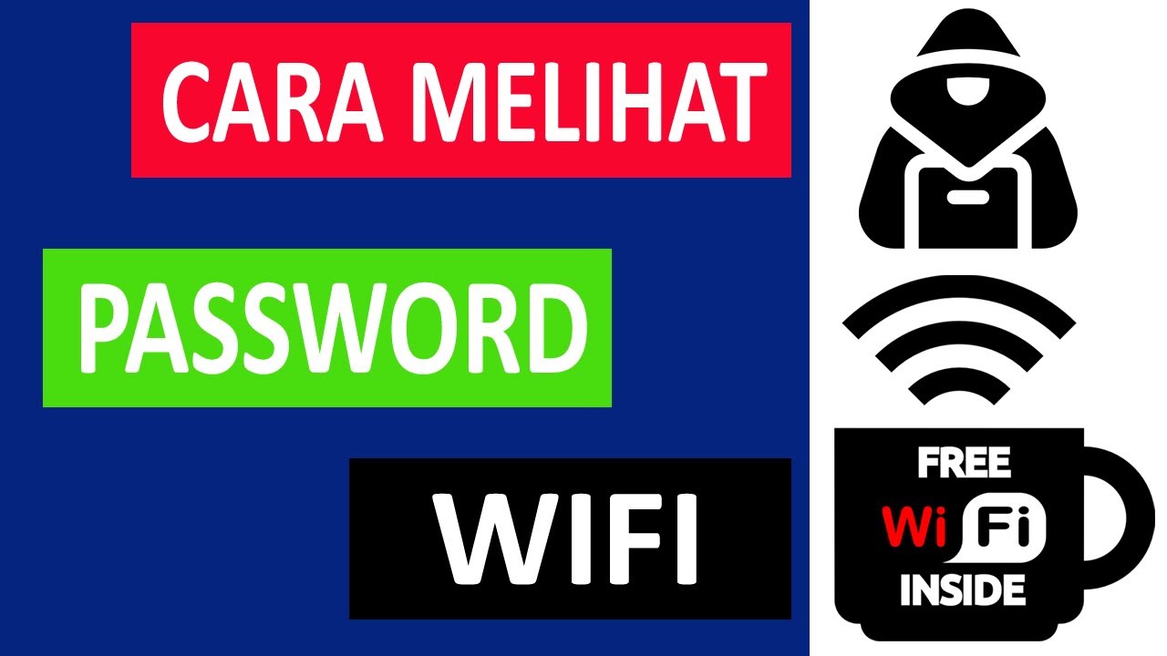 CARA MELIHAT PASSWORD WIFI YANG PERNAH TERHUBUNG KE LAPTOP/PC - YouTube