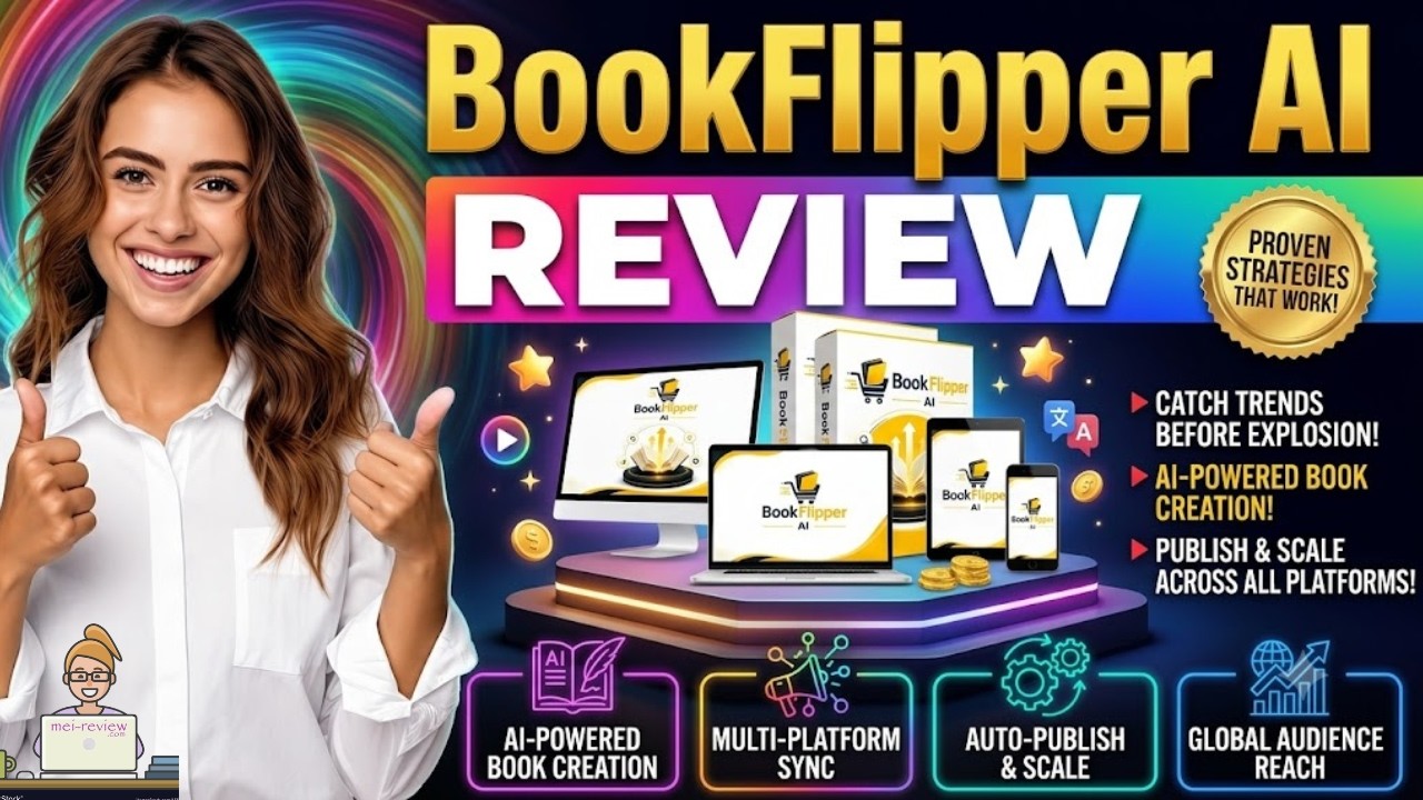 BookFlipper AI Review 📚 Amazon KDP AI Publisher 🚀 Full Demo + Bundle & OTOs 💰 BookFlipper AI Bonus