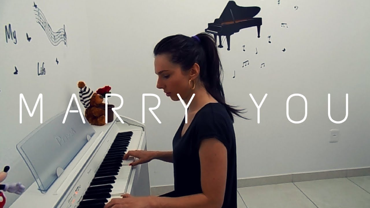 Bruno Mars Marry You Piano Cover