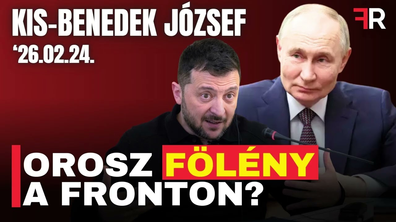 Sokkoló elemzés Ukrajnáról: 4 éve tart a háború és most jöhet a legrosszabb? - Kis-Benedek József