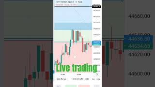 banknifty live trading 9 August banknifty livetrading nifty50 shorts youtubeshorts viral