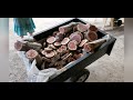 Cordwood floor