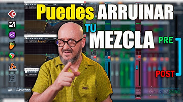 Plugins ↕ PRE POST FADER Diferencias que Pueden ARRUINAR tu MEZCLA