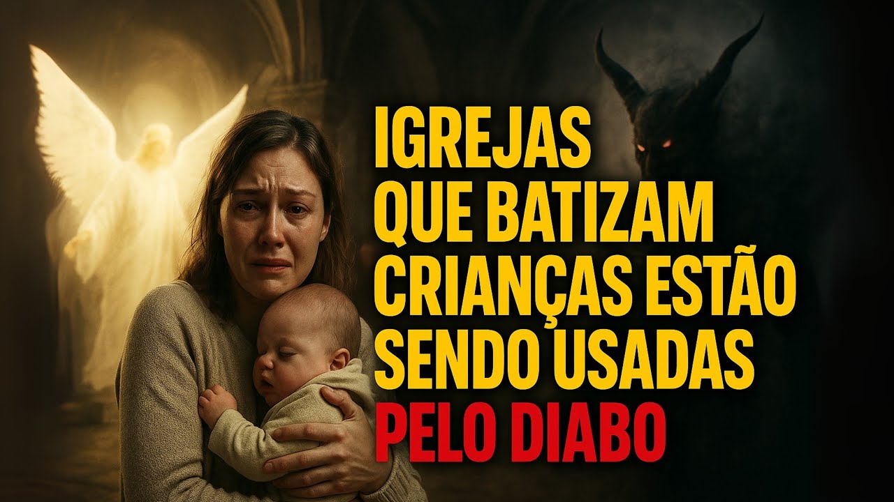IGREJAS QUE BATIZAM CRIANÇAS ESTÃO FAZENDO PACTOS SECRETOS COM O DIABO!