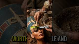 The discovery of the bust of Nefertiti #history #archaeology #egypt #mythology