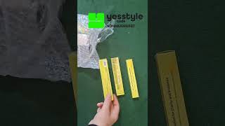 unboxing my order from @yesstyle