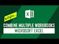 Combine Multiple Workbooks into Single Workbook on Microsoft Excel |  Tamil Tech Pistha | Excel Tips