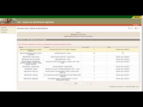 MTE - SAA - Sistema de Atendimento Agendado - Seguro Desemprego