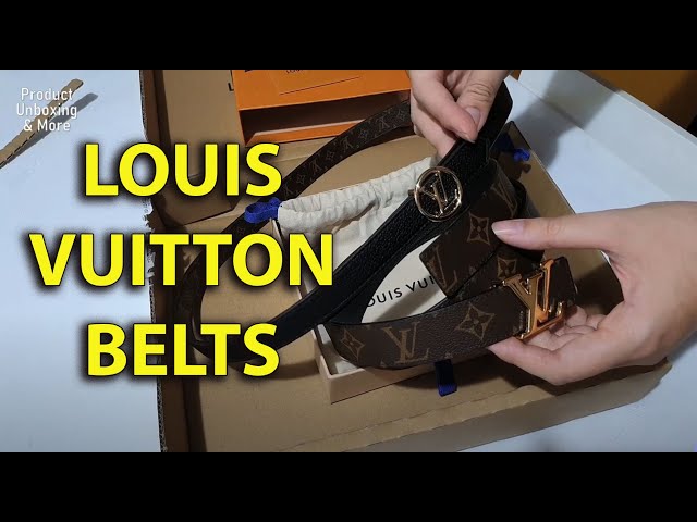 Louis Vuitton Initiales Reversible Belt 30mm Unboxing & Review I How to  wear and Style 