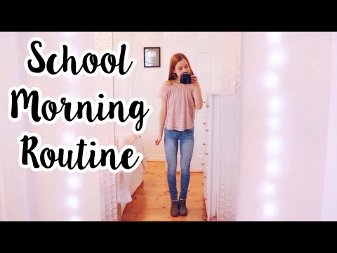 My Morning Routine for High School!