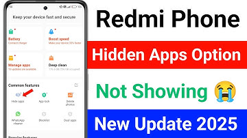 how to hidden apps on Redmi phone | mi phone hidden apps option not showing | hide app Redmi phone