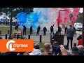 Minute de silence devant la prison daixluynes 15 mai 2024 aixenprovence france 4k