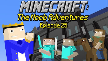 Minecraft: The N00b Adventures Part 25 - The Dynamite Settlement