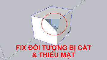 Fix lỗi vật thể bị cắt hoặc thiếu mặt | How to Fix Clipping and missing faces issues