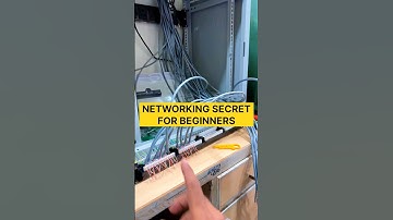 നിങ്ങളുടെ നെറ്റ്‌വർക്കിംഗ് IO പാനൽ എങ്ങനെ ശരിയായി ക്രിമ്പ് ചെയ്യാം! #pctipsandtricks #networking #shorts