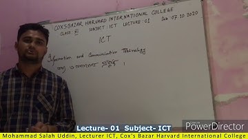 Global Village HSC ICT Chapter 01, Lecture 01