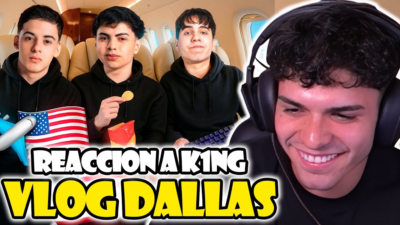 GORILON REACCIONA AL VLOG DE K1NG EN NA CENTRAL CON SU TRIO🔥DALLAS