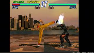 TEKKEN 2 - ARCADE MODE - LAW