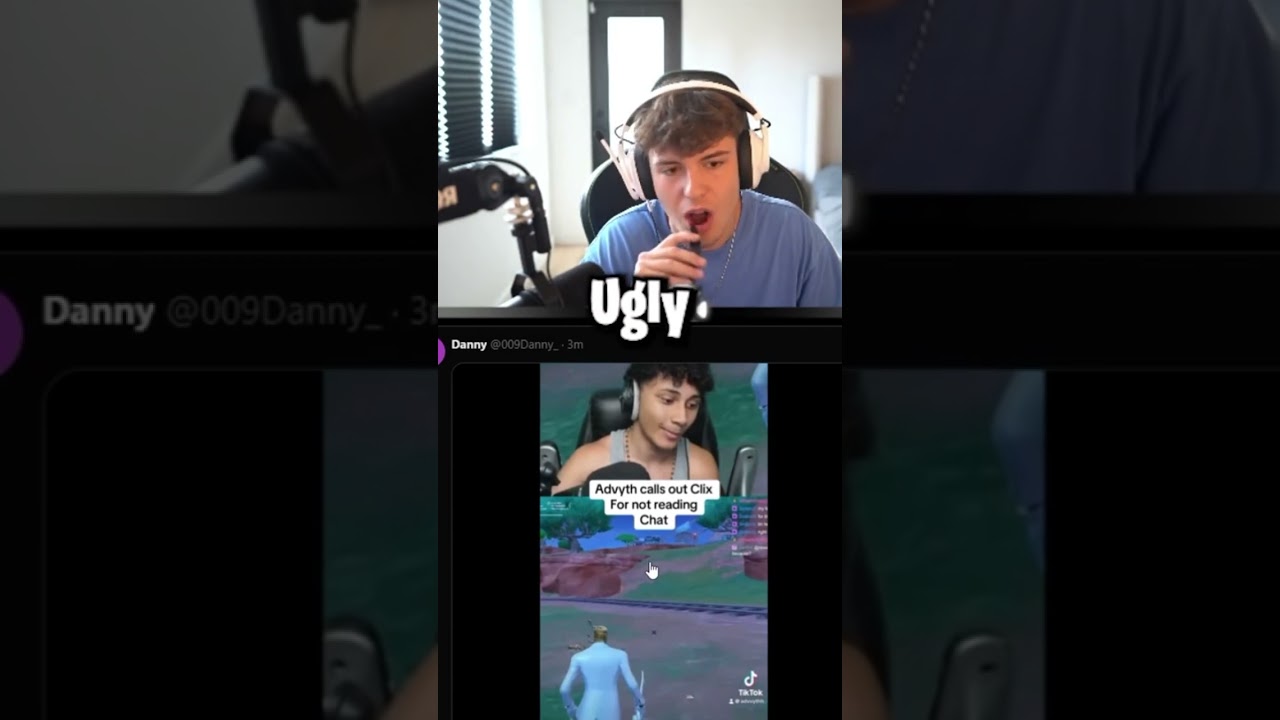 Clix goes off on advyth 😮 