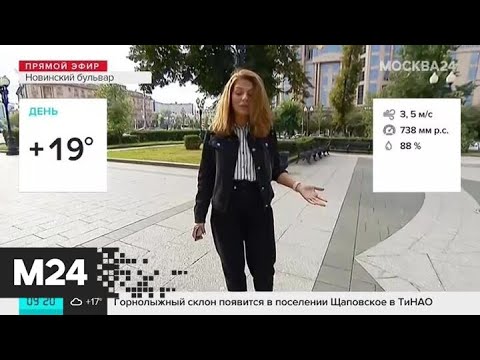 "Утро": дождь и до 19 градусов тепла ожидаются в Москве 28 августа - Москва 24