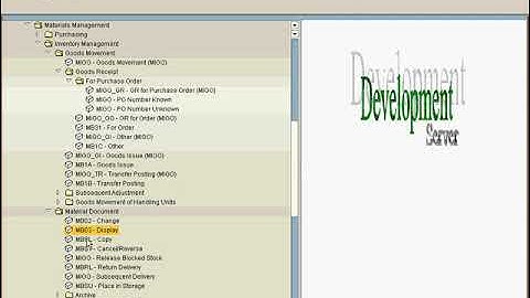 SAP Tutorial - Create Good Receipt from reference PO