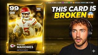 99 OVR PATRICK MAHOMES IS UNREAL!