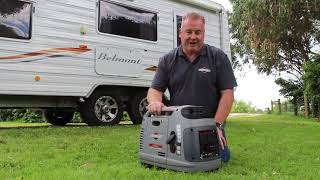 Briggs & Stratton P2200 Inverter Generator by CaravansPlus.com.au 11,547 views 6 years ago 2 minutes, 42 seconds