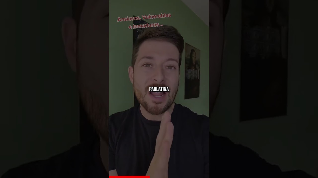 ERROR de personas Ansiosas, Vulnerables e Inmaduras