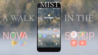 A walk in the mist. Nova Launcher setup screenshot 5