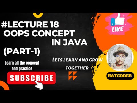 #lecture18 Oops Concept in java part 1 #java #Oops #learn #education #coding