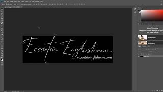 Photoshop Signature Tutorial - How to add a signature to your photos in photoshop