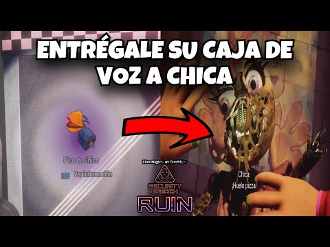 FNAF SECURITY BREACH DLC RUIN - CÓMO CONSEGUIR LA CAJA DE VOZ DE